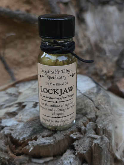 🔒 LOCKJAW - Seidr Oil of Silence, Shut Your Mouth &amp; Restrained Speech