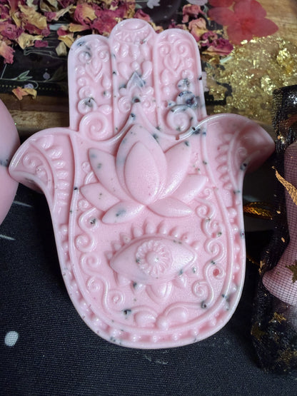 🪬 Love &amp; Attraction Hamsa Goat Milk Soap ✨