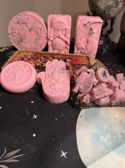 🌙 Love &amp; Attraction Moon Phase Goat Milk Soap ✨