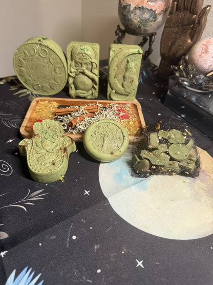 🧪 Money Manifestation Mini Potion Bottle Goat Milk Soaps ✨
