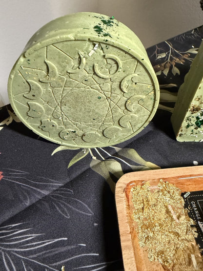 🌙 Money Manifestation Moon Phase Goat Milk Soap ✨