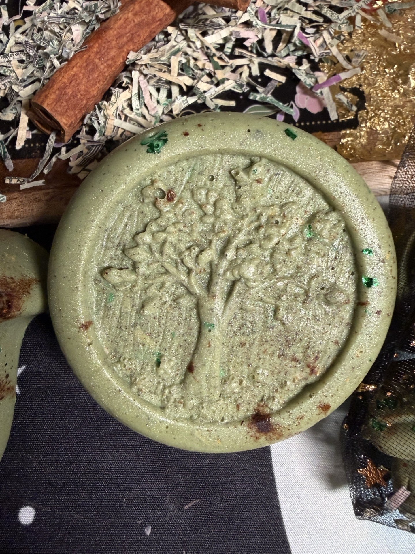 🌳 Money Manifestation Tree of Life Goat Milk Soap ✨
