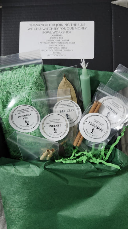 The Blue Witch Money Bowl Kit