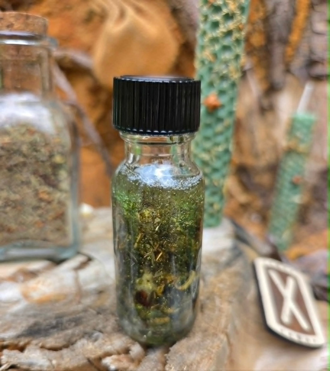 NINEFOLD WASH  Seiðr Ritual Oil of Cleansing &amp; Severing