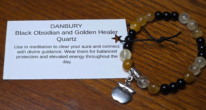 Black Obsidian/ Golden Healer
