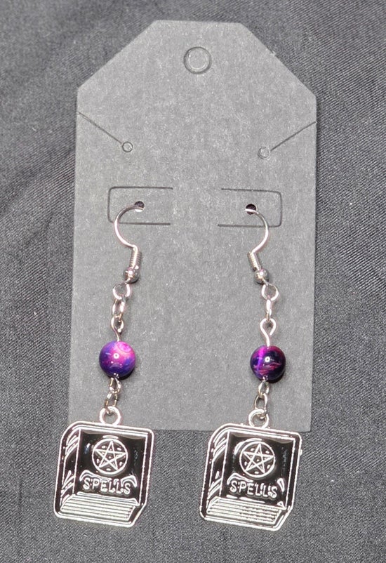 Mystical Earrings with Crystals