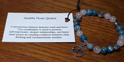 Apatite/ Rose Quartz