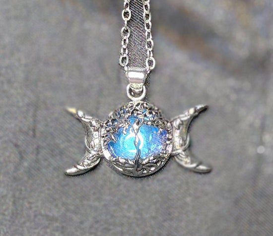 Triple Goddess Necklace