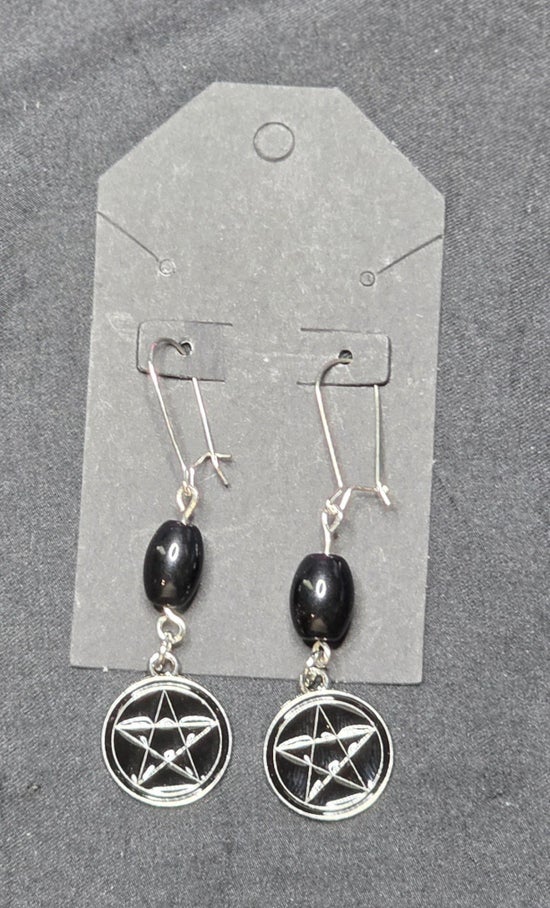 Mystical Earrings with Crystals
