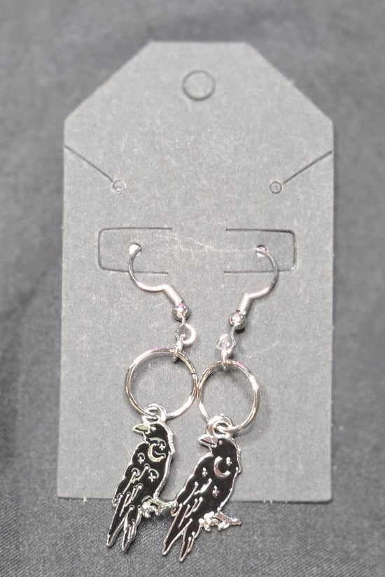 Raven Earrings