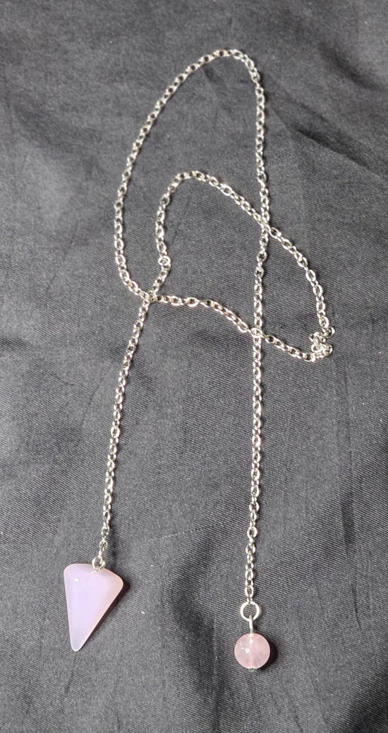 Rose Quartz Pendulum