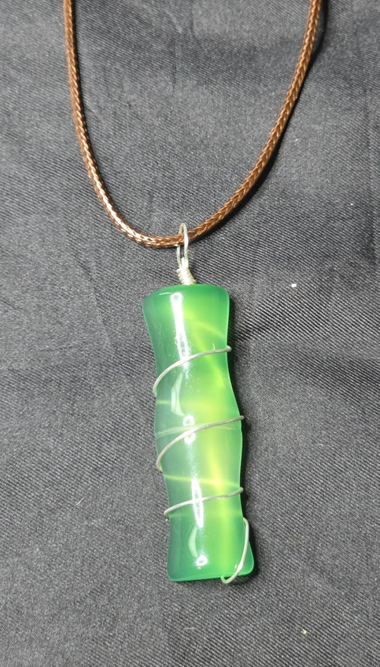 Green Agate Necklace