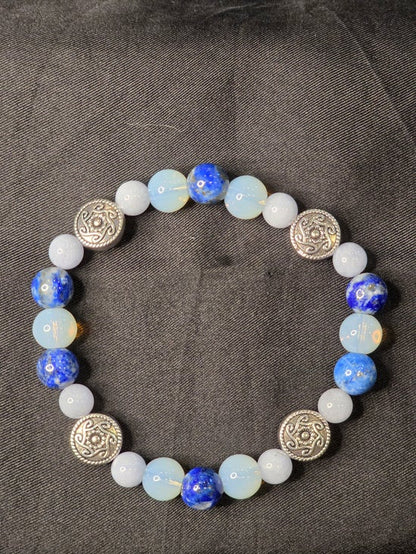 Blue Chalcedony/ Lapis Lazuli/ Opalite