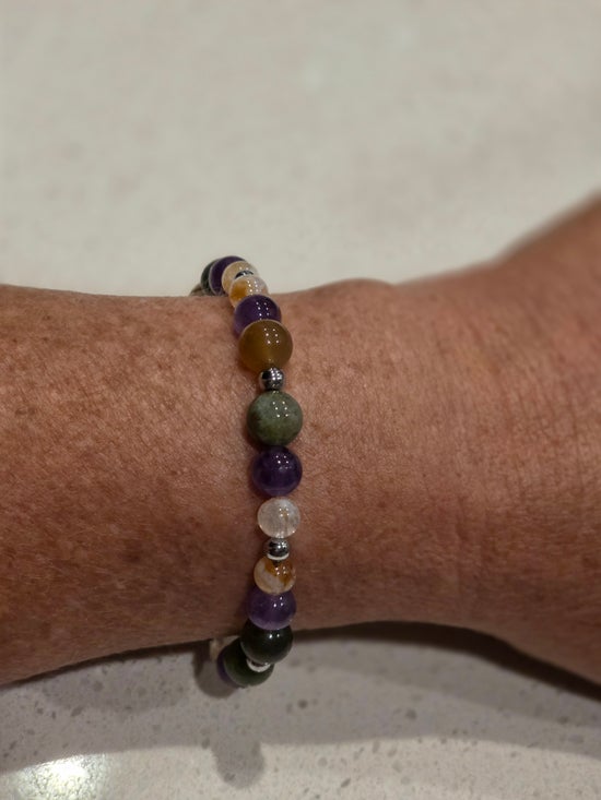 Amethyst/ Citrine/ Hematite/ Indian Agate