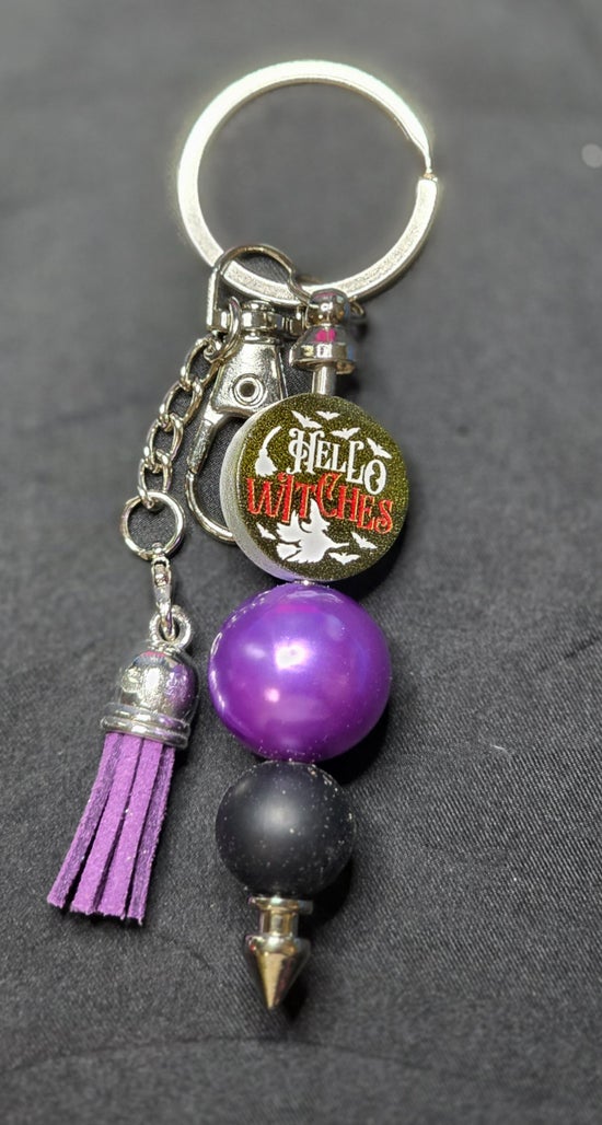 Hello Witches Keychain