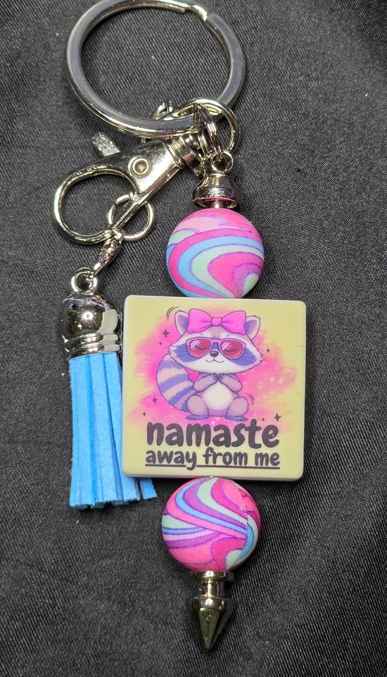 Namaste Keychain