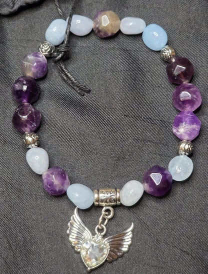 Amethyst/ Aquamarine