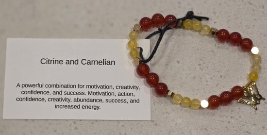 Carnelian/ Citrine/B