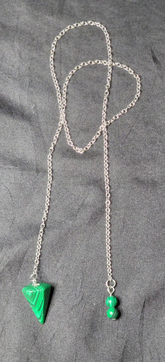Malachite Pendulum
