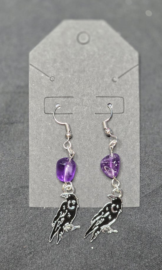 Raven Earrings