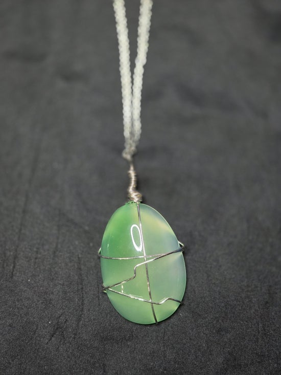 Green Agate Necklace