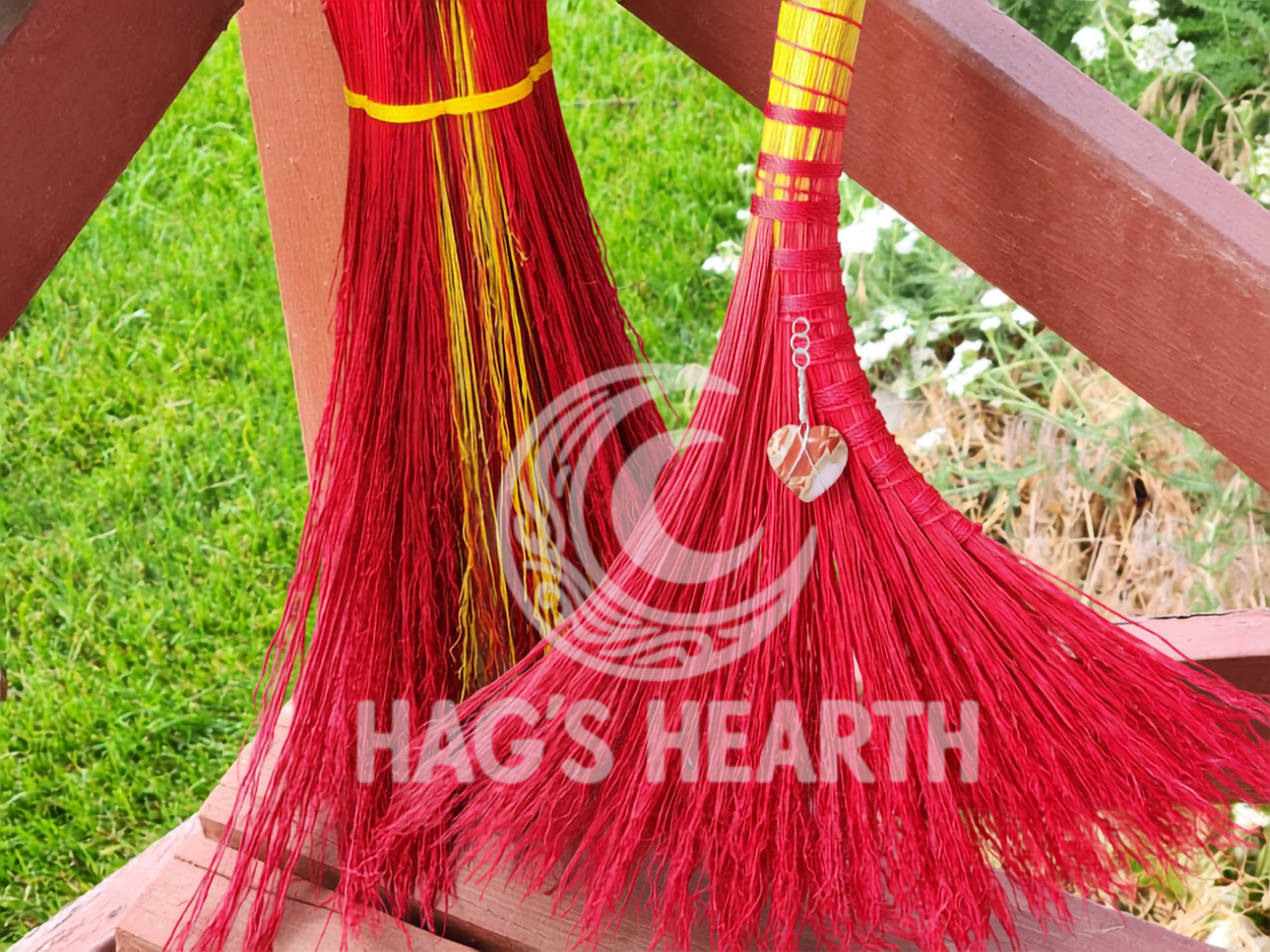 Phoenix Heart Hand Broom