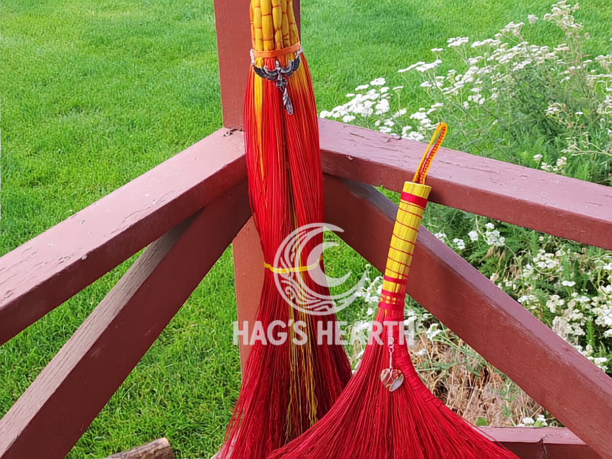 Phoenix Heart Hand Broom
