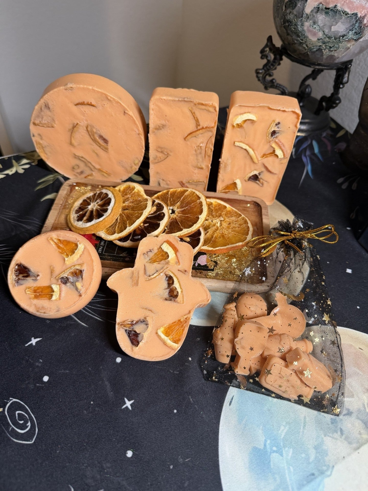 🔮 Pick Me Up Crystal Ball Goat Milk Soap ✨
