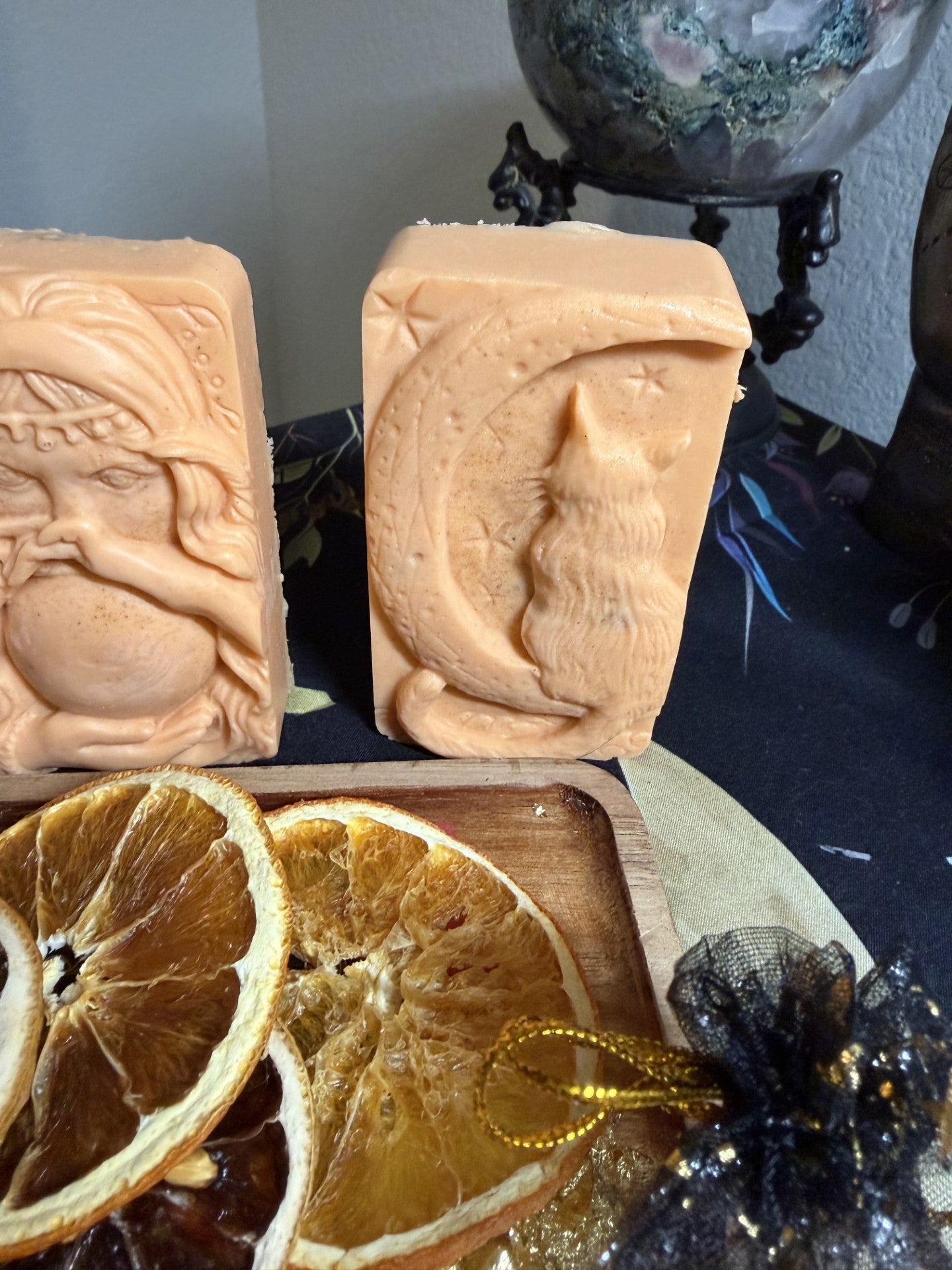 🐈 Pick Me Up Moon Cat Goat Milk Soap ✨