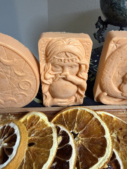 🔮 Pick Me Up Crystal Ball Goat Milk Soap ✨