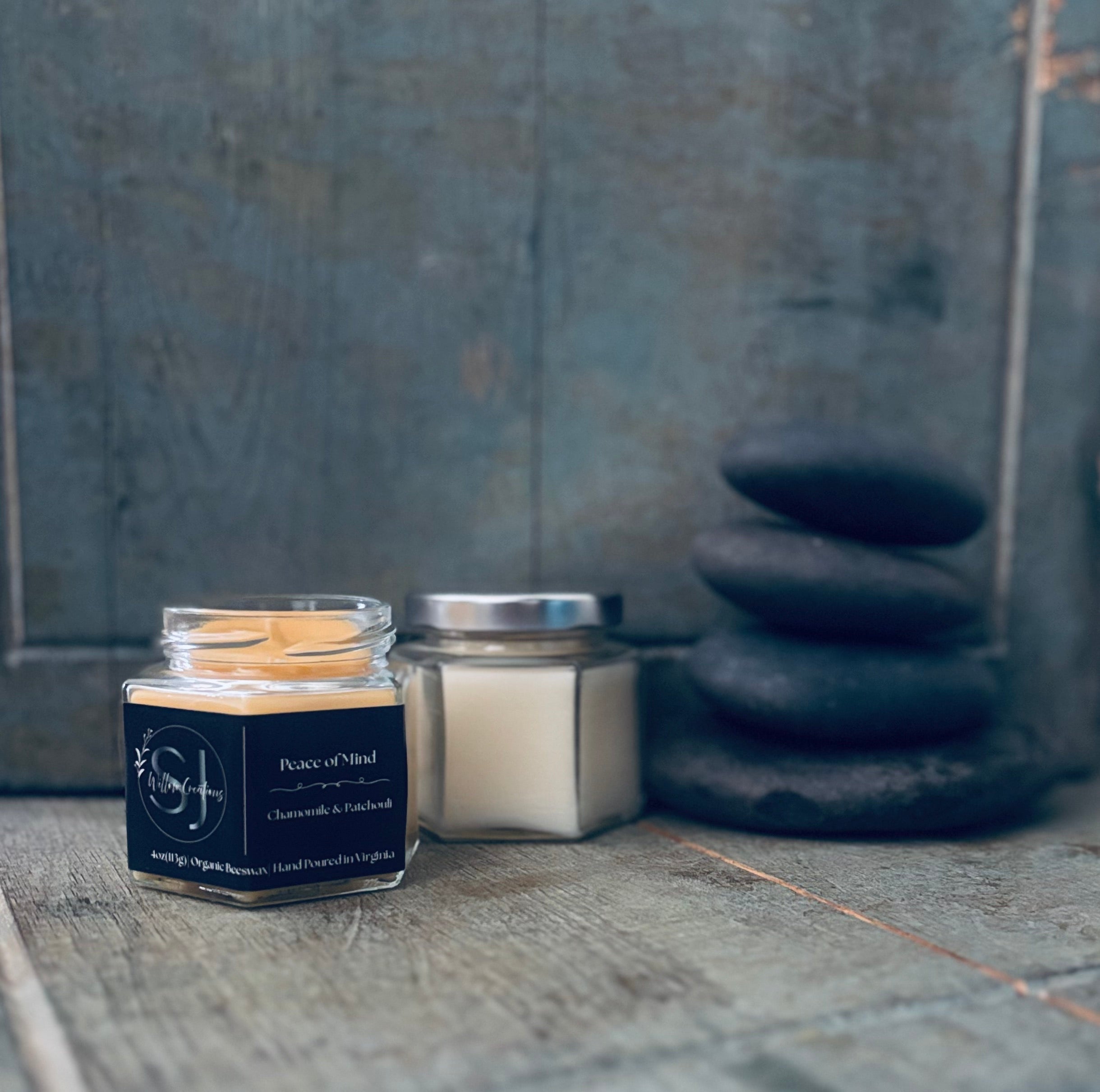 Therapeutic Collection| Organic Beeswax Candles