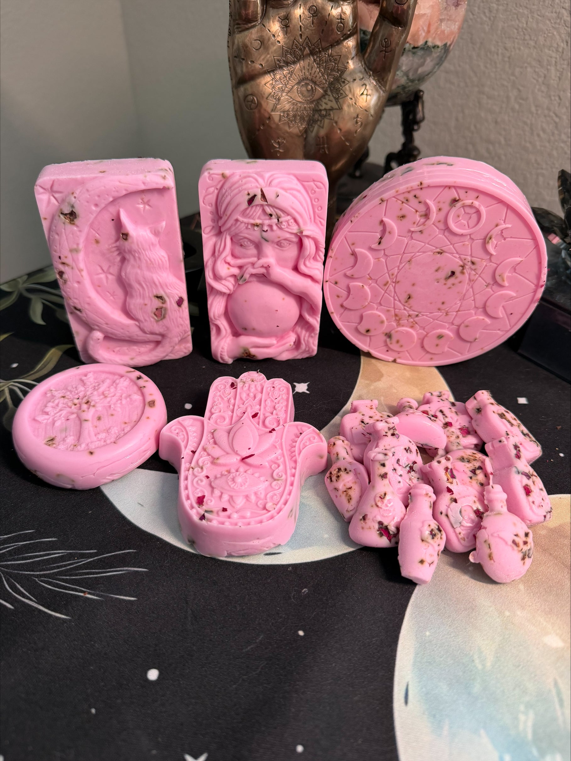 🌹 Rose Potion Bottle Soap Set ✨