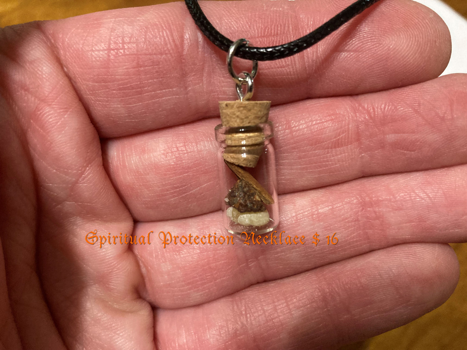 Handcrafted Spiritual Protection Necklace