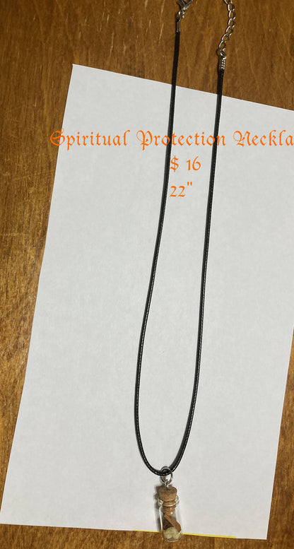 Handcrafted Spiritual Protection Necklace
