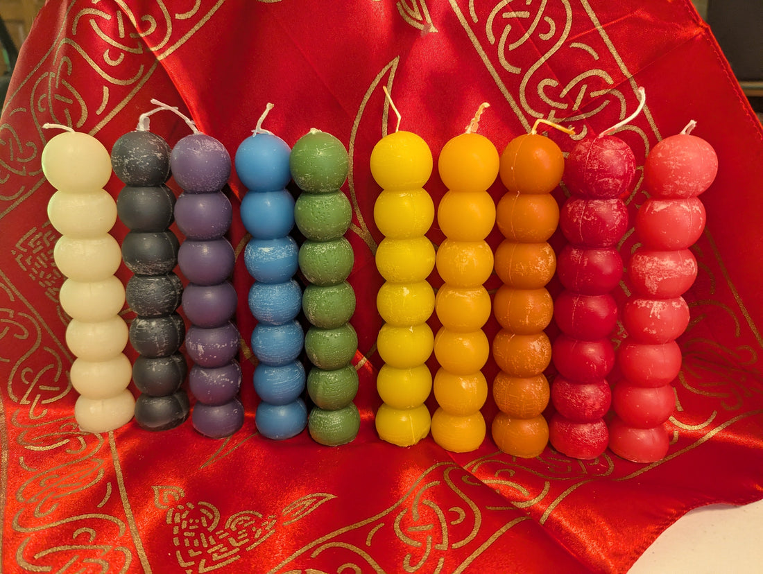 Knob Candles, 7 Day Candles