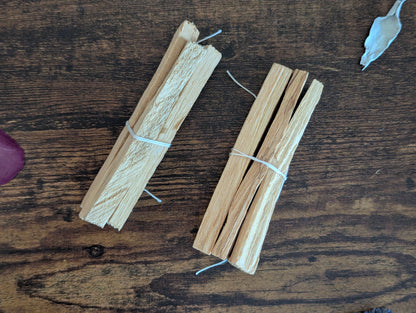 Palo Santo Sticks | Smoke Cleansing | Good Vibes (3 Piece Kit)