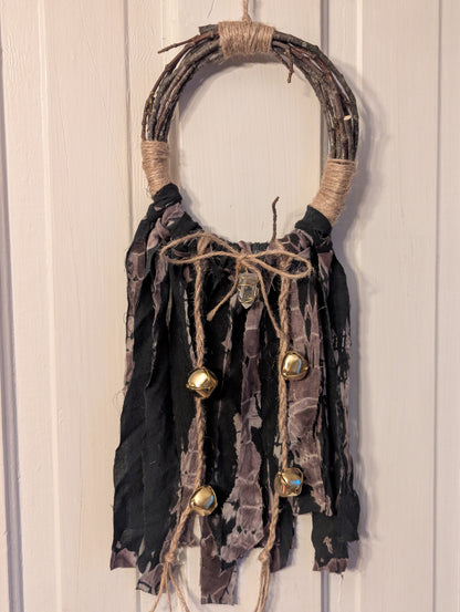 Portal Purifier Protection Bells | Witch Bells with Clear Quartz