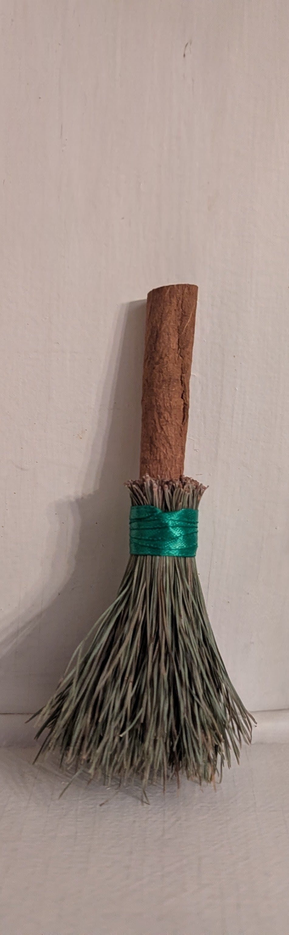 Enchanting Handcrafted Mini Besoms | Pine Needle Altar Brooms | Witchy Home Decor, Cinnamon &amp; Palo Santo One of a Kind Spellwork Tool