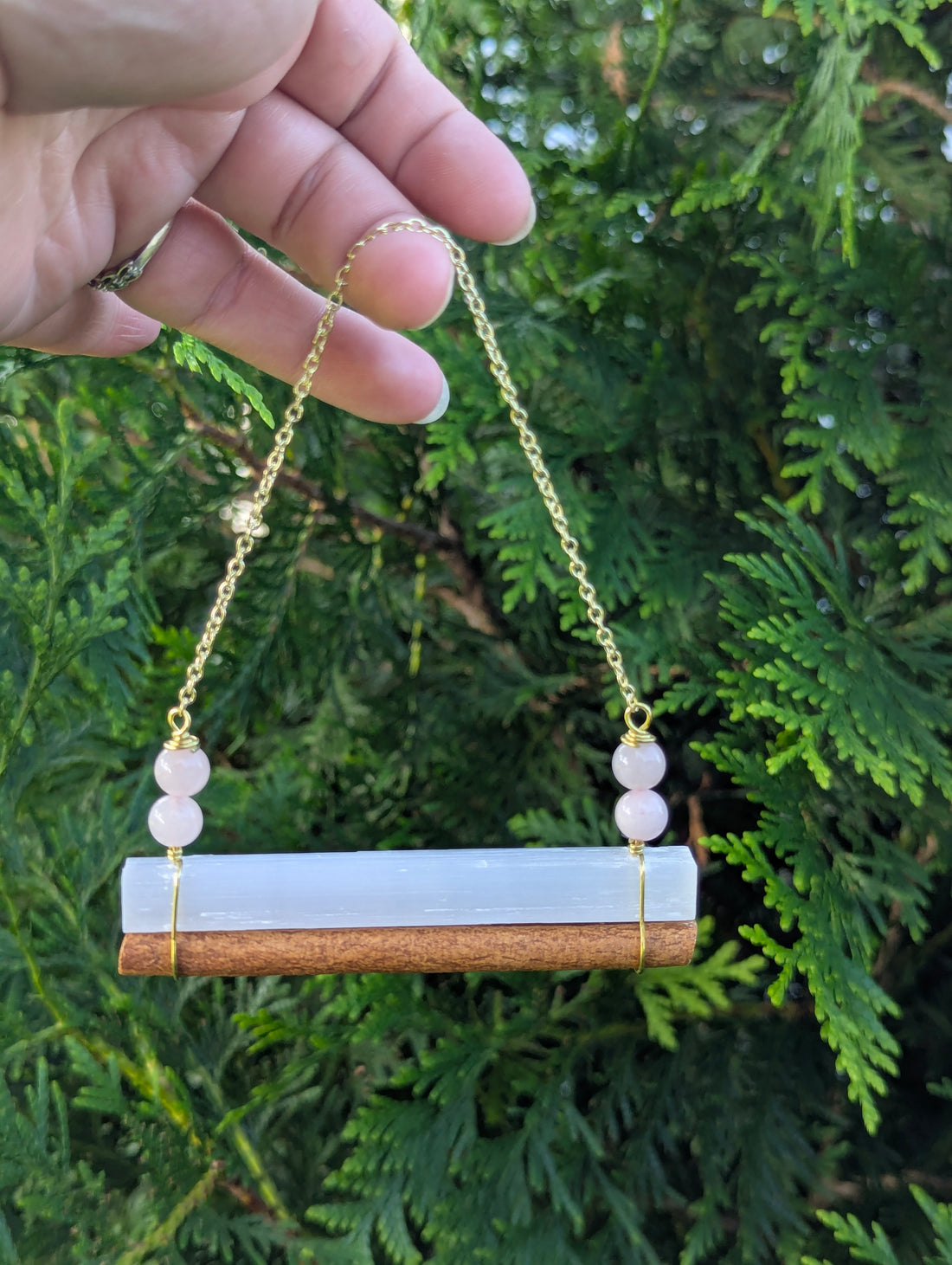Entryway Energy Charms | Cinnamon &amp; Selenite