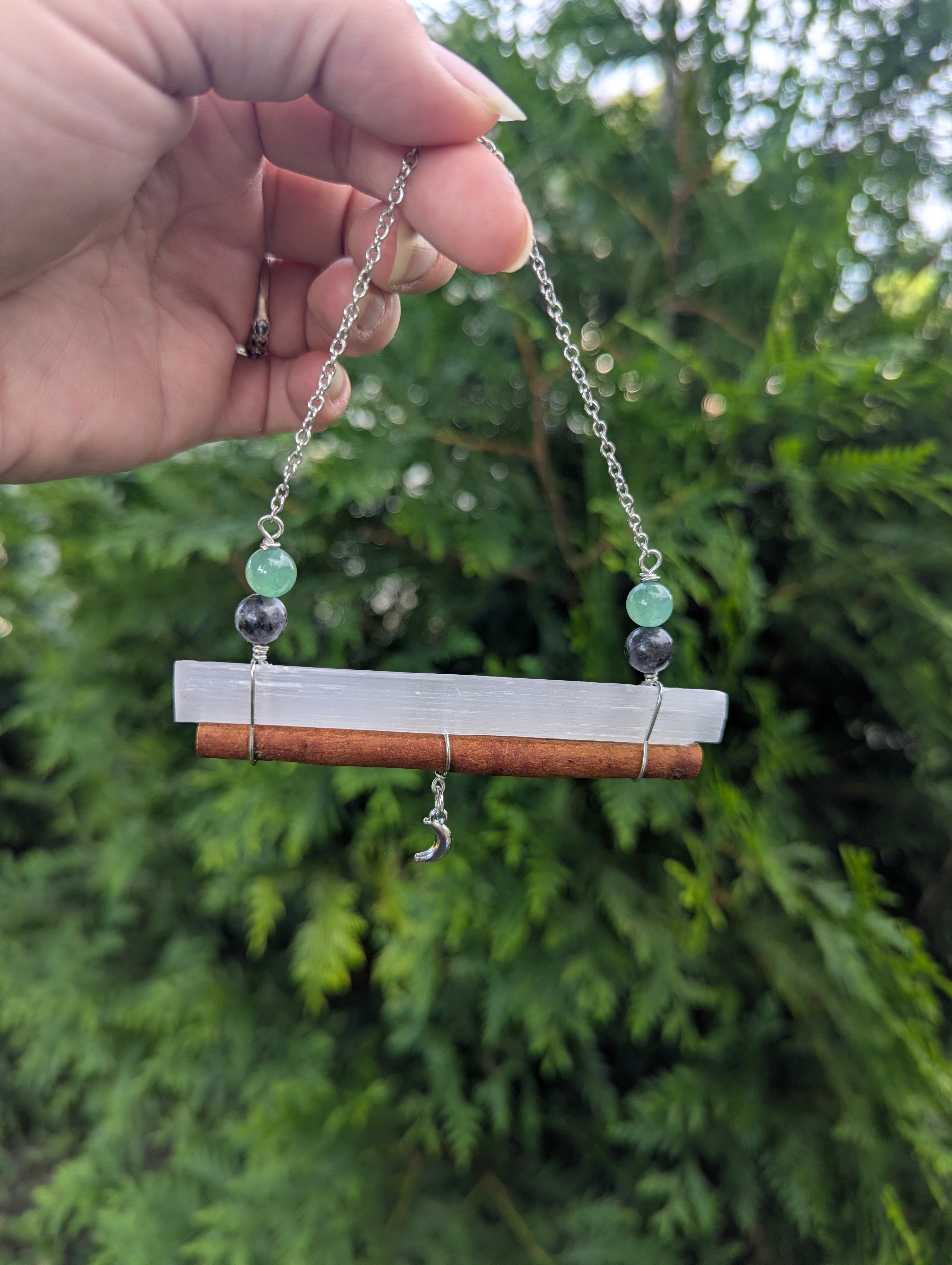 Entryway Energy Charms | Cinnamon &amp; Selenite