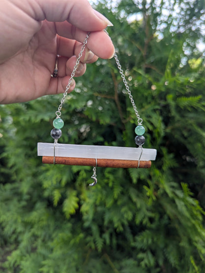 Entryway Energy Charms | Cinnamon &amp; Selenite