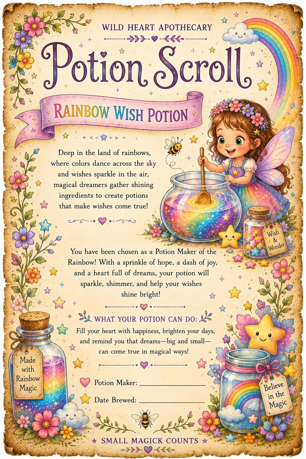 Wild Heart Potion Kit - Children&