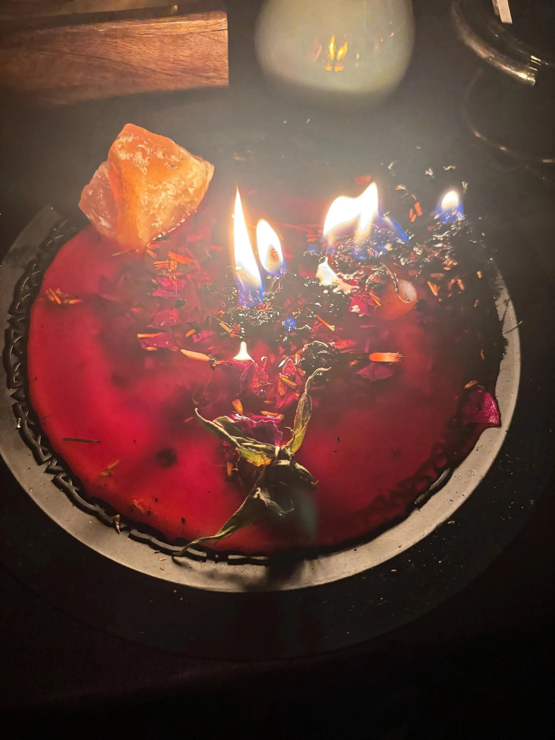 Love binding candle ritual