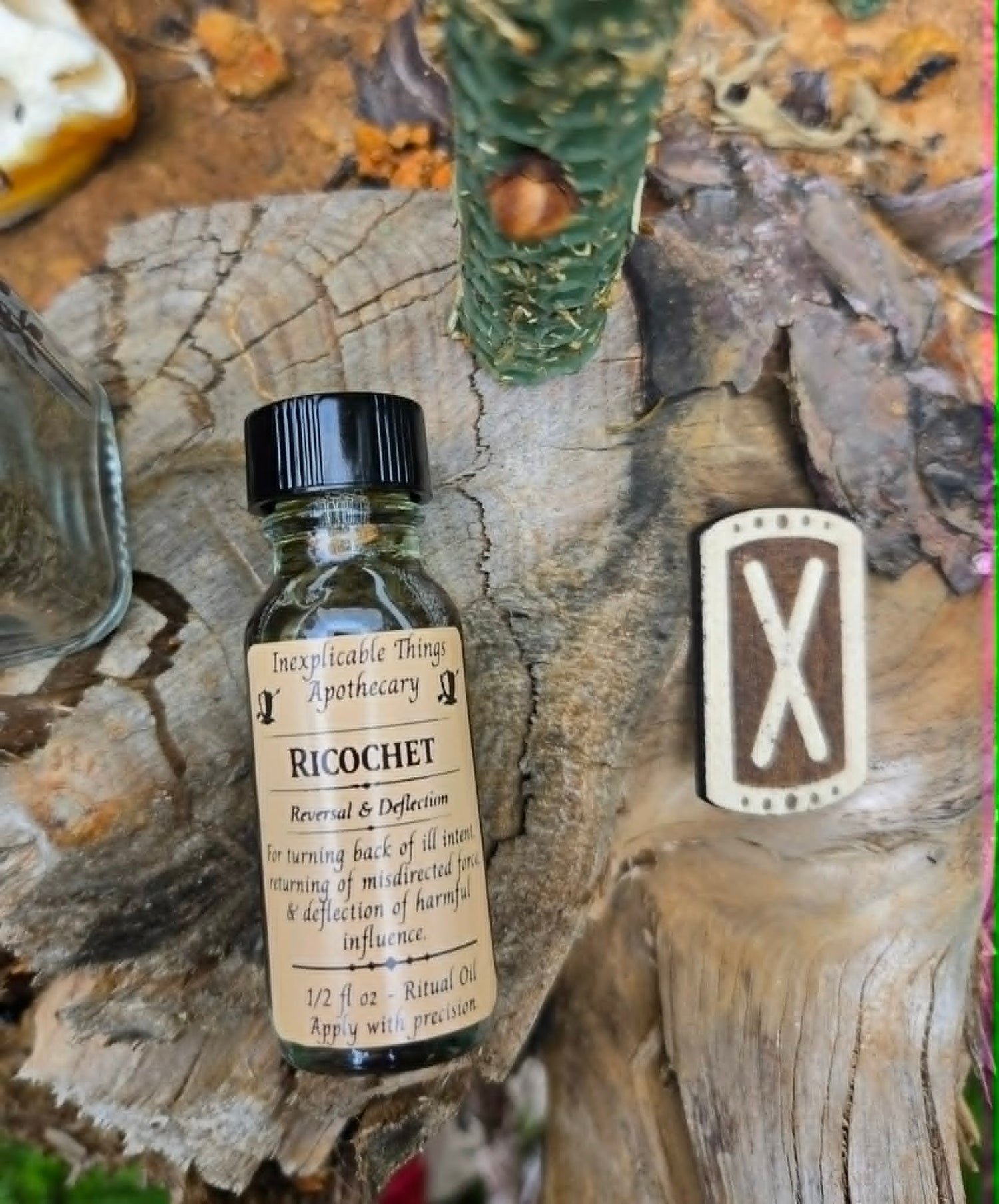 🔁 RICOCHET - Ritual Oil of Reflection, Reversal &amp; Returned Force