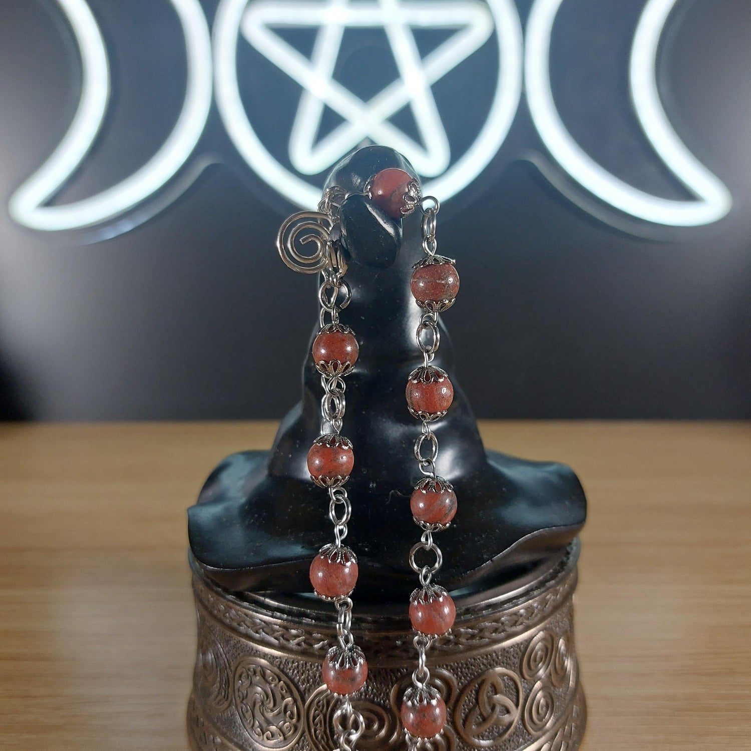 Red Jasper Crystal Bracelet 1118 MARKETS &amp; EVENTS