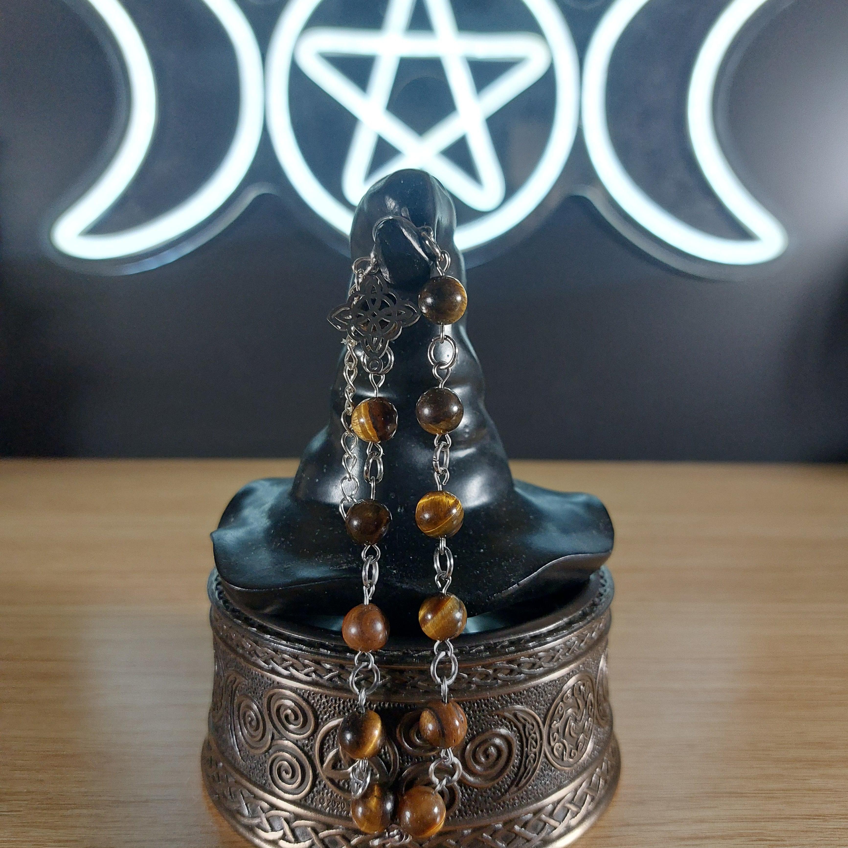Tigers Eye Crystal Beaded Bracelet 1118 MARKETS &amp; EVENTS