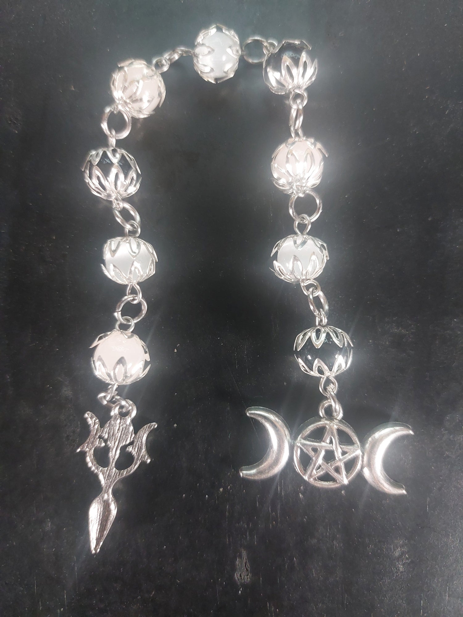 Triple Goddess2 Meditation Prayer Beads