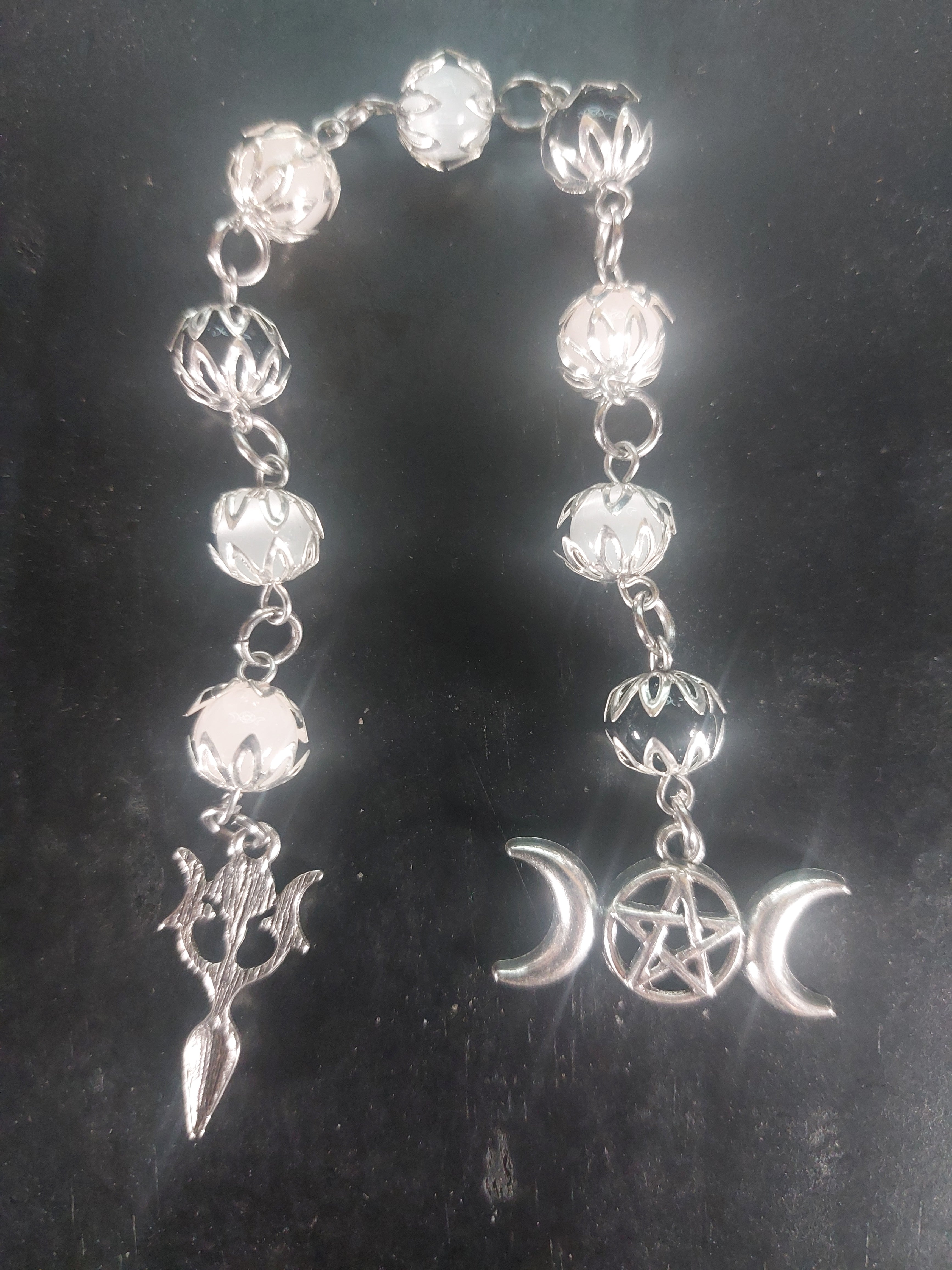 Triple Goddess2 Meditation Prayer Beads