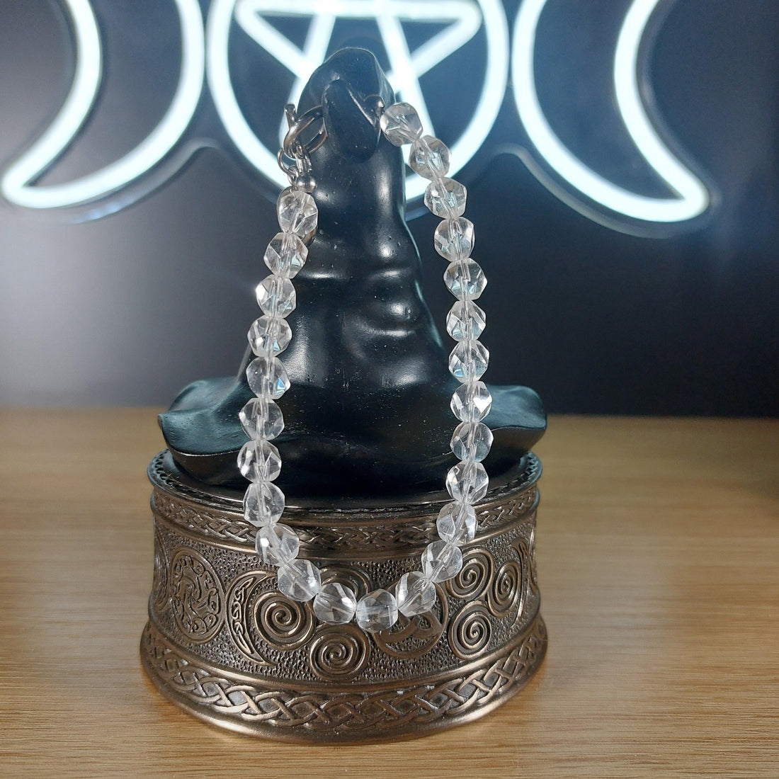 Crystal Quartz Faceted Crystal Bracelet - 1118 MARKETS &amp; EVENTS