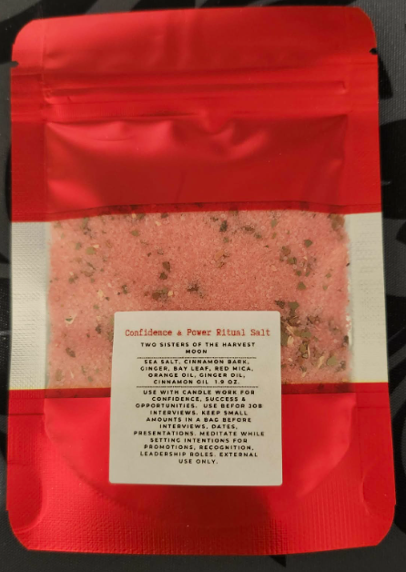 Two Sisters of the Harvest Moon Ritual Salt Collection